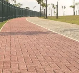 Piso Permeável Drenante em Concreto Poroso